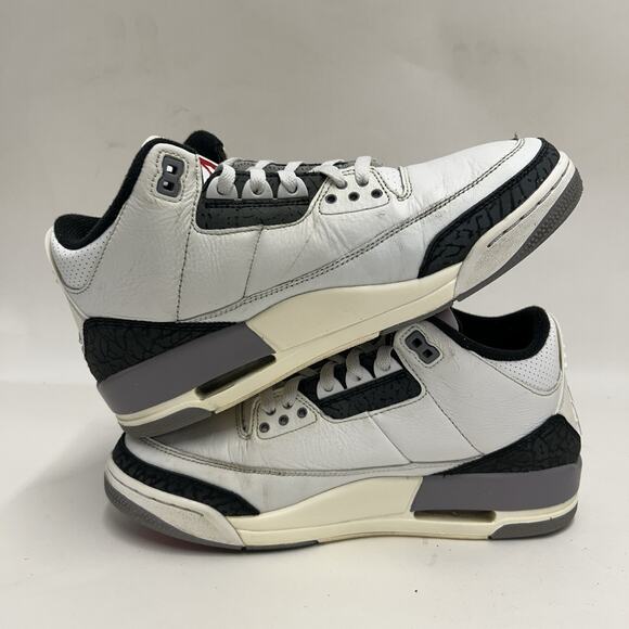 Nike Air Jordan 3 Retro “Cement Grey White Fire Red” main image 7
